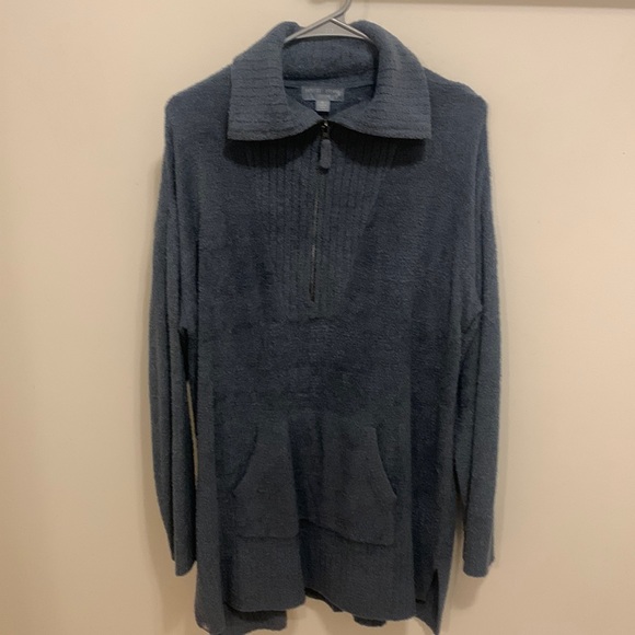Barefoot dreams cozy chic lite tunic deep ocean EUC - Picture 4 of 6